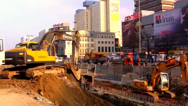 Máy đào xúc - Cần cẩu, xe tải, máy xúc, máy ủi, xe lu 2017