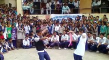 Students Dancing In School - Boy's And Girl's dance 2017