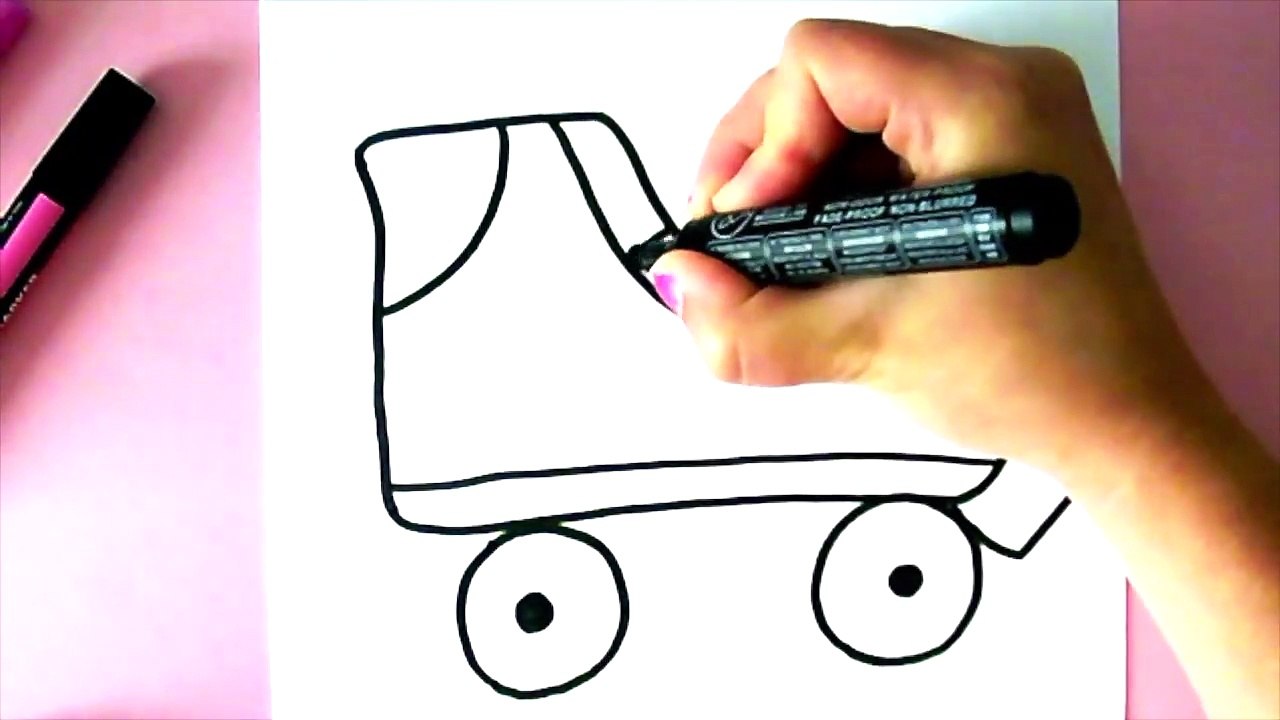 COMMENT DESSINER UN PATIN À ROULETTES KAWAII-qRADukMScCU