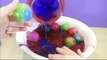 HUGE Baby Bottle Full of SLIME! Homemade Rainbow Slime Surprise Toys Capsules Doctor Squish