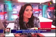 Conductores de Panamericana Televisión hablan sobre partido de Perú ante Argentina