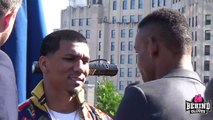 WATCH DANNY JACOBS & LUIS ARIAS TALK SH!T DURING FACE OFF ON NYC ROOFTOP!!!-TuYcIwFOprQ
