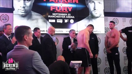 THINGS GET HEATED AT JOSEPH PARKER VS HUGHIE FURY WEIGH-IN!-T--M_cwUen8