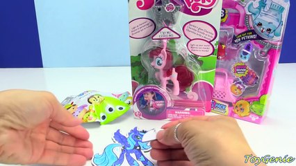 My Little Pony Princess Luna Pop Outz Coloring with Tsum Tsum and Shopkins Surprises