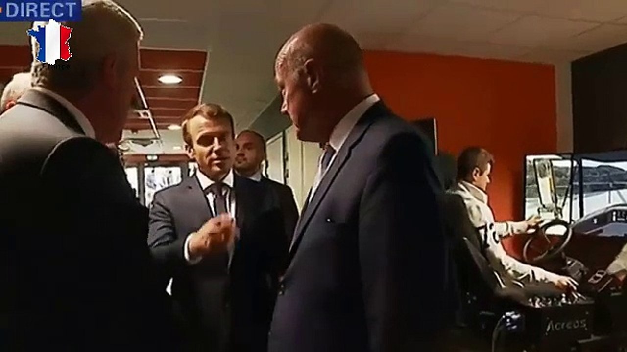 Emmanuel Macron critique ceux qui foutent le bordel