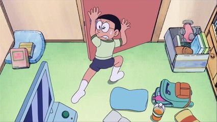 신 도라에몽 10기 15화 진구 방은 출입금지! / 안심! 퉁퉁이 보험