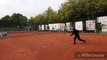 Sporting Charleroi: Les Zèbres s'affrontent au tennis lors de leur teambuilding à Nivelles - 4/10/2017