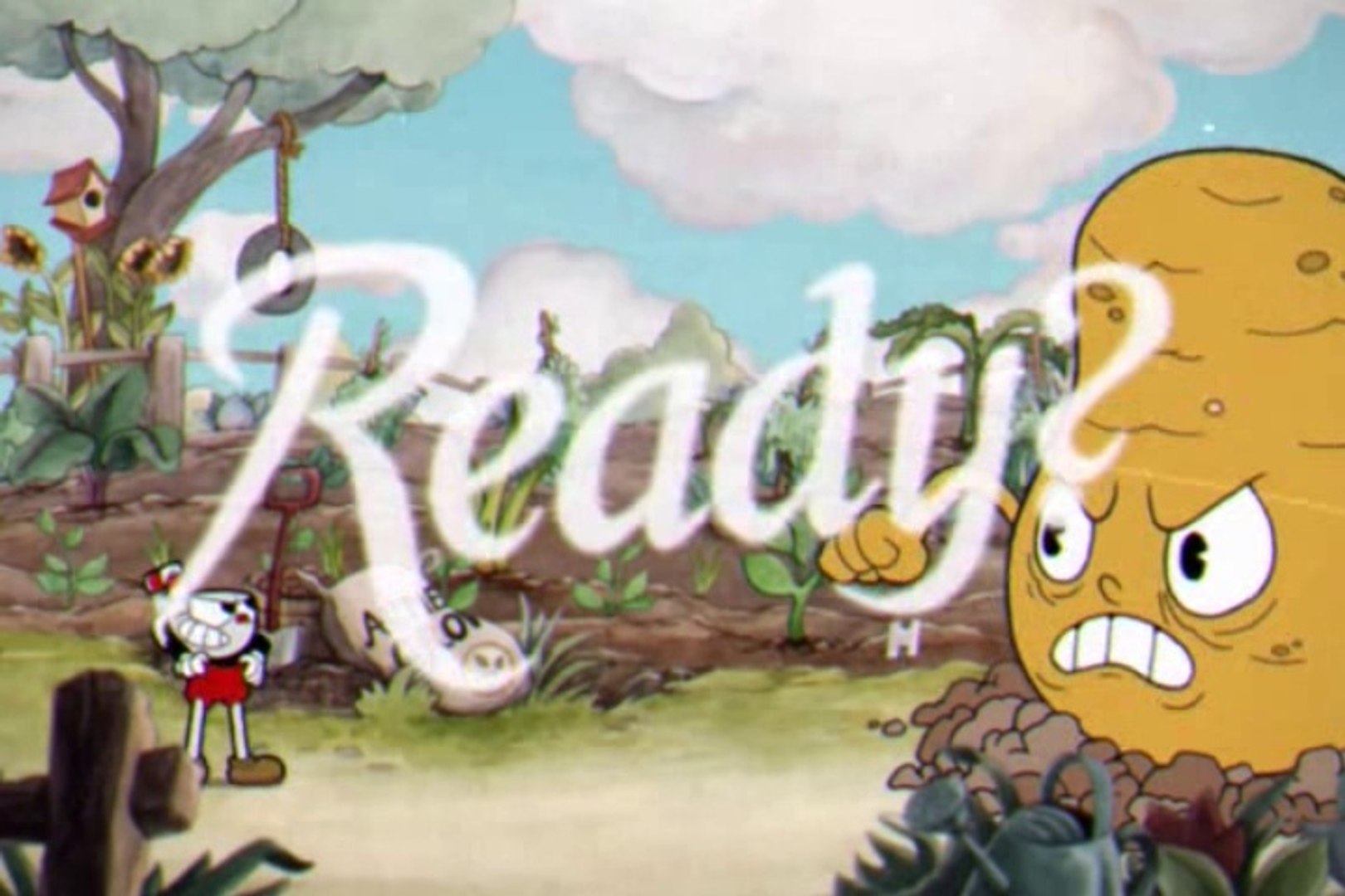 ⁣How to fight The Root Pack boss in Cuphead
