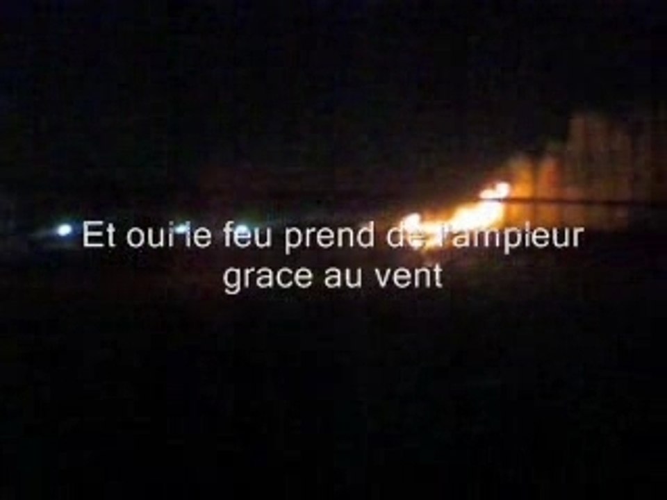 Un début de feu Sarcelles