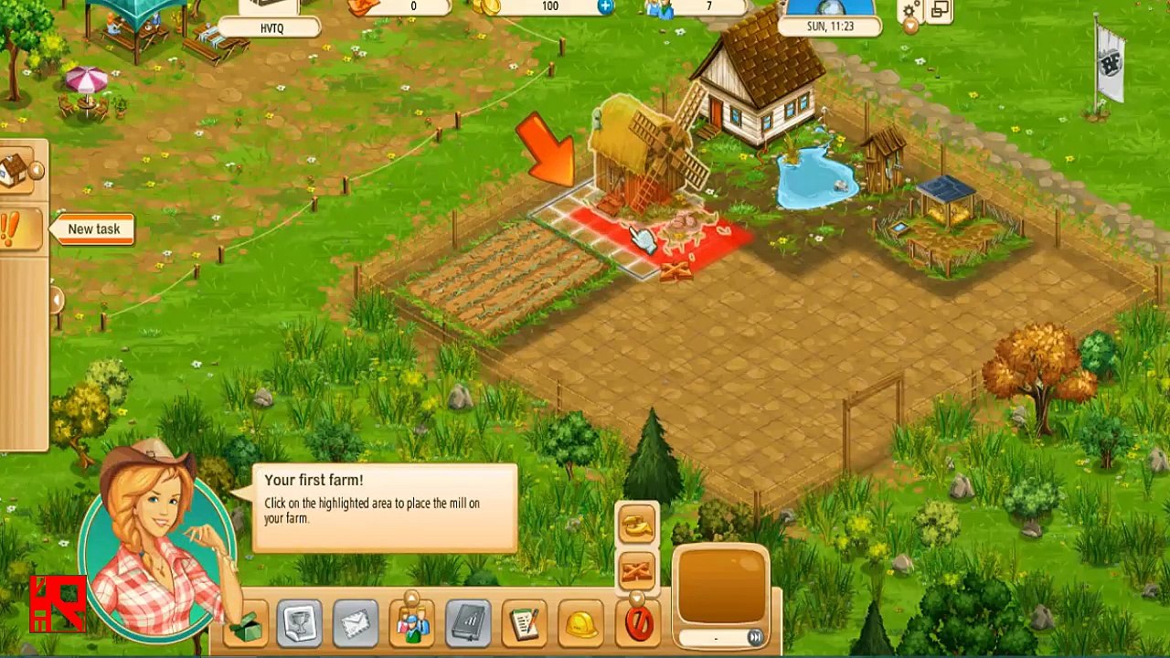 big farm day 1 - goodgame big farm farmerama | big farm belépés D1