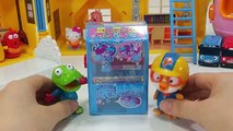 미니 두근 두근 캔디 크레인 게임 뽀로로 스파이더맨 장난감 캔디 머신 자판기 Miniature Candy Crane Game mini candy vending machine toy