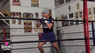 JAMIE COX MEDIA WORKOUT HIGHLIGHT REEL! LOOKING SHARP FOR GEORGE GROVES FIGHT!-1v-fRiQNt0k