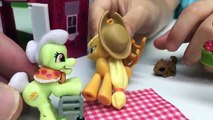 FUN MY LITTLE PONY BIG SURPRISE TOYS EGG Sweet Apple Acres Barn & Apple Jack MLP Toy Surprise Videos