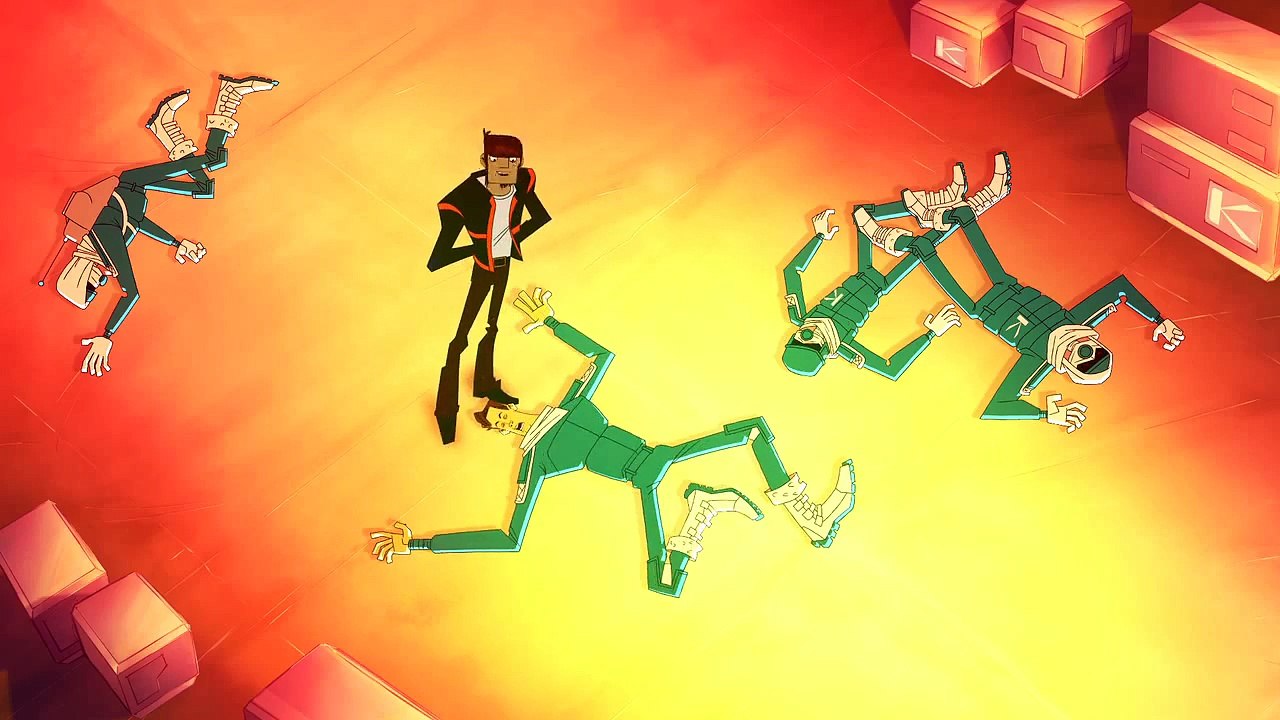 Motorcity Animation Preview: How a scene goes from rough animation to composite.