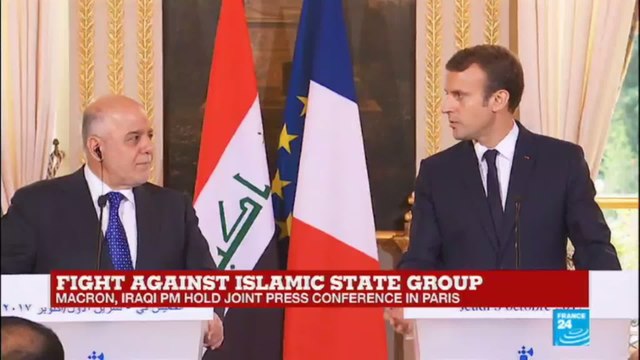 REPLAY - Watch Macron and Iraqi PM Al-Abadi joint press conference