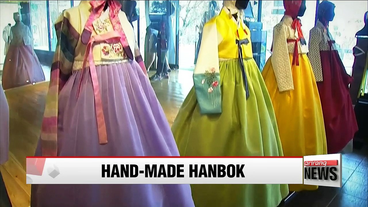 Growing number of Koreans enjoy making their own fashion hanbok
