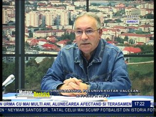 PARTEA 2 - 03.10.2017 -  TV VALCEA 1 - MUTARE DECISIVA - INVITAT PROFESOR PANĂ TIBERIU