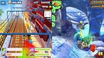 Temple Run 2 VS Subway Surfers iPad Gameplay for Children HD #21