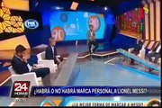 Argentinos hablan sobre marca personal a Lionel Messi en partido ante Perú