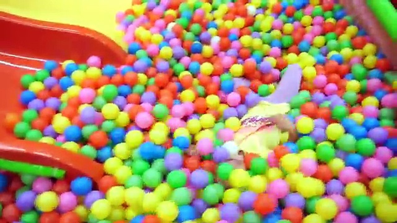 Ball Pit Show for Kids Indoor Playground Color Children Toys Surprise Eggs Hunt