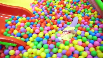 Ball Pit Show for Kids Indoor Playground Color Children Toys Surprise Eggs Hunt