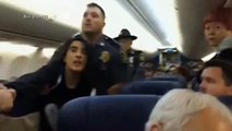 Muslim-American shown being dragged off US flight in viral video claims racial profiling