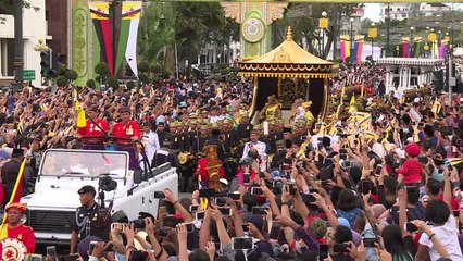 Asie: le sultan de Brunei fête en grande pompe 50 ans de règne