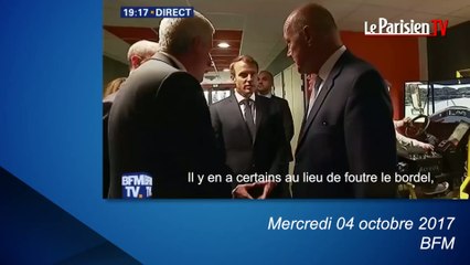 Quand Macron lâche des phrases qui fâchent
