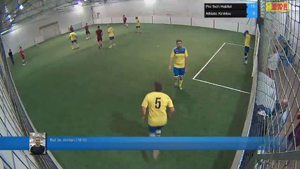But de Jordan (16-9) - Pro Tech Habitat Vs Athletic Kiniktou - 04/10/17 20:00 - LIGUE 2