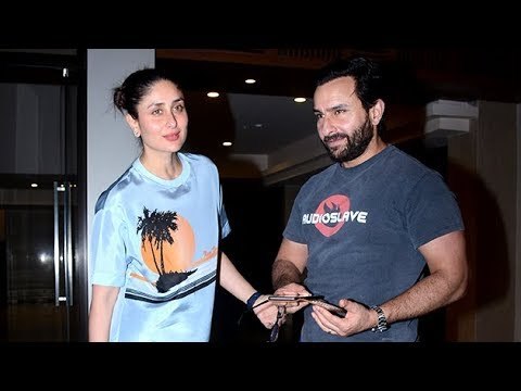 Kareena Kapoor & Saif Ali Khan Attend Soha Ali Khan's Birthday Party