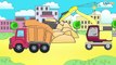 Car Cartoons. Crane. Excavator. Truck. Construction Site. Heavy Vehicles for kids. Episode 113