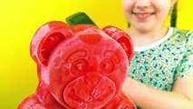 Огромный желейный Мега Медведь Виталька против ВСЕХ! A huge jelly Mega Bear Vitalka against ALL!