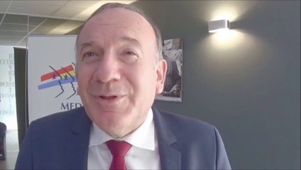 Pierre Gattaz patron du Medef en immersion à Auxerre