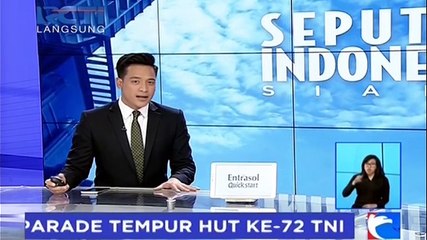 Aksi Mendebarkan Prajurit di HUT TNI ke-72