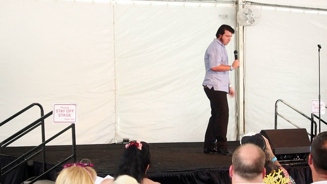 Monty Tucker sings 'Promised Land' Elvis Week 2017