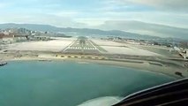 Gibraltar Airport - Approach & Landing Runway 27