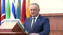 Discursul lui Igor Dodon la Ministerul Apărării R. Moldova