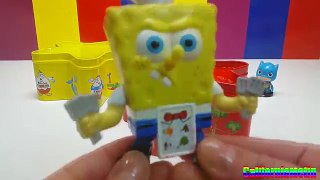 Clay Slime Surprise Teletubbies SpongeBob Mickey Mouse Superman Batman Ariel Disney Inside Goofy