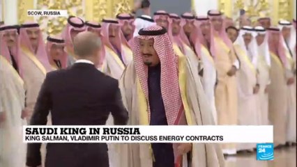 Saudi King Salman meets Vladimir Putin in Russia: "Oil is a giant factor here!"