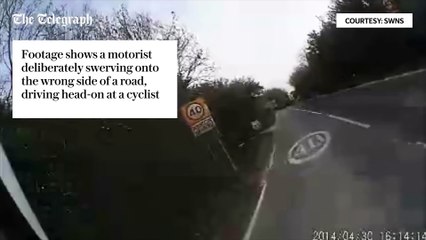 Motard versus cycliste