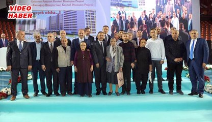 (5 Ekim 2017) BAKAN ÖZHASEKİ MAMAK’TA KURA ÇEKİM TÖRENİ’NE KATILDI