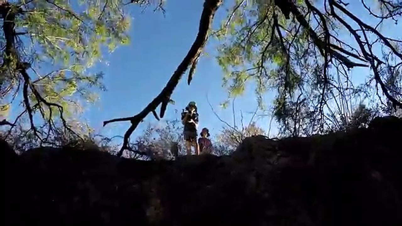 4K Crawling Into The Darkness! Our First Cave! Adventure, Fun, Nature, Travel.