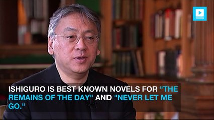 Kazuo Ishiguro wins Nobel Prize in Literature