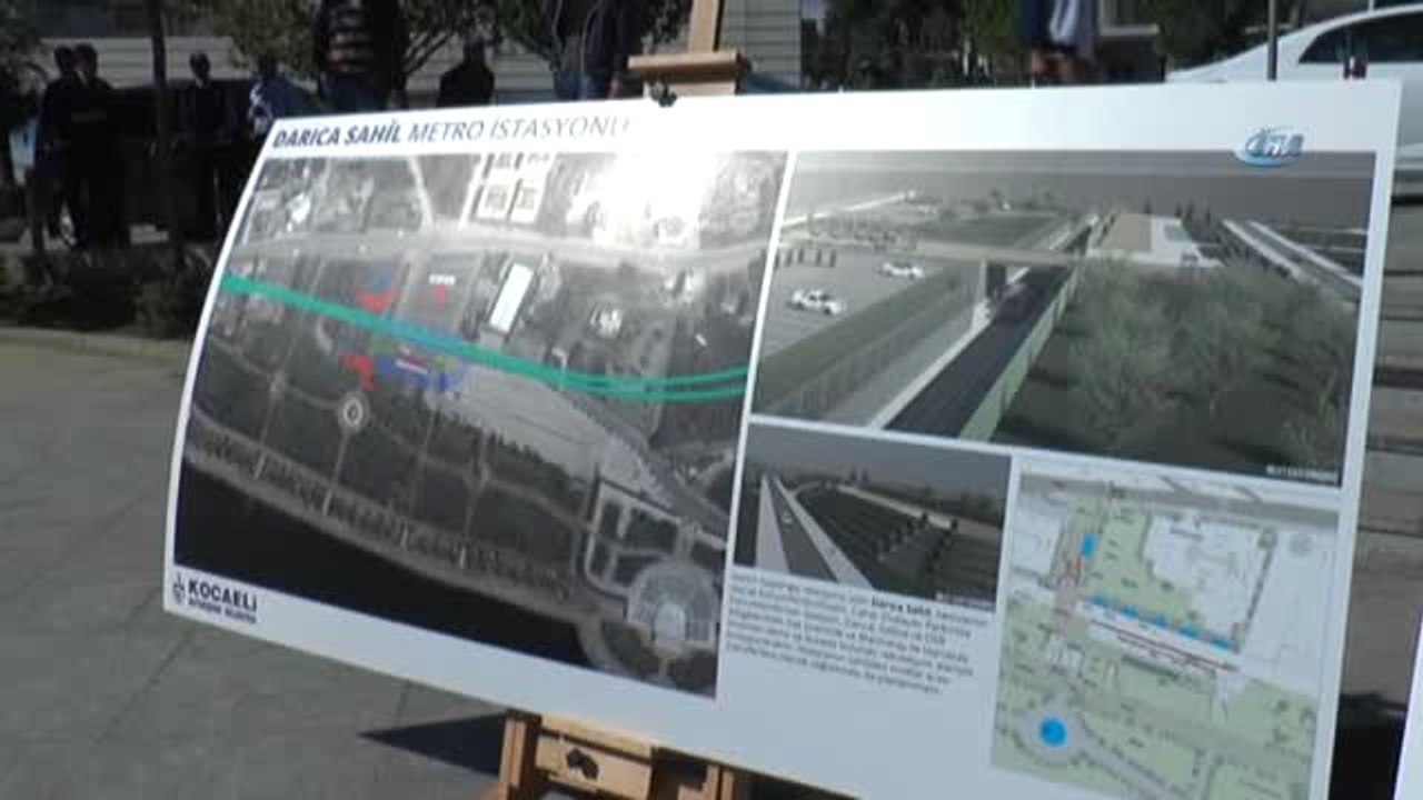 Gebze Metrosu 2,5 Milyar TL'lik Yatırımla Hayata Geçirilecek