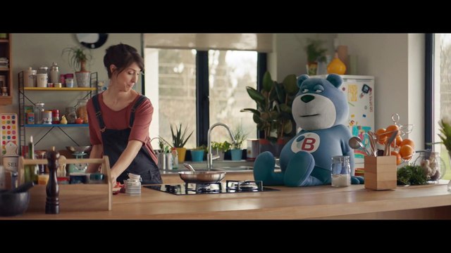 Enfin, tout le monde peut confier son confort à un ours bleu ! Butagaz