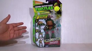 סיקור/ביקורת צב נינגה רפאל הופך לצב - Raphael Ninja Turtle Mutation to Turtle