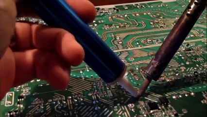 LCD TV REPAIR - NO PICTURE SCREEN FIX REVIEW