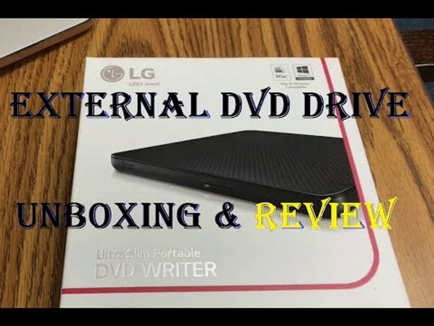 Lg External Dvd Writer Unboxing 17 Must Watch Video Dailymotion