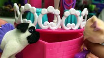 CUTE PUPPY IN MY POCKET PRETTY PET PALACE SLIDE TOY   Giant Egg Surprise Opening Kinder Eggs Toys