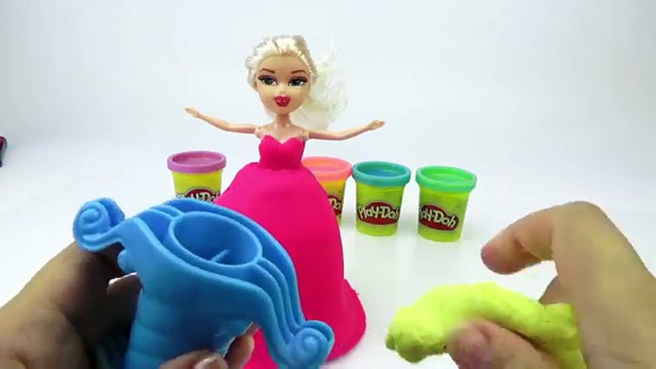 Пластилин Плей До, делаем платье принцессы Плей До пластилин для детей Игрушкин ТВ